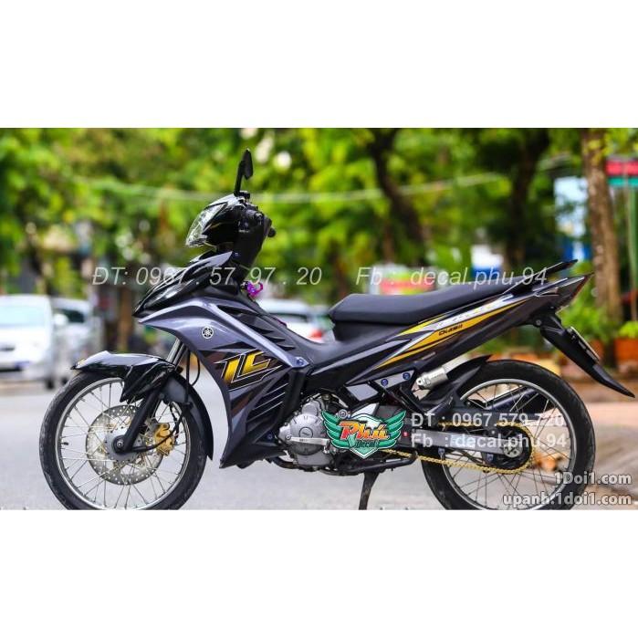 Tem Rời Exciter 135 Xám Lc