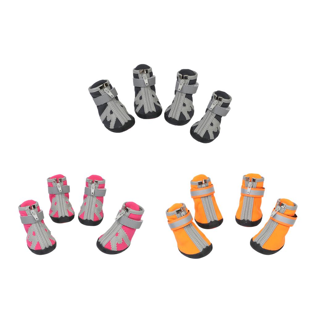 Pet WaterProof Rain Shoes Pet Puppy Outdoor Warm Anti-Slip Shoes