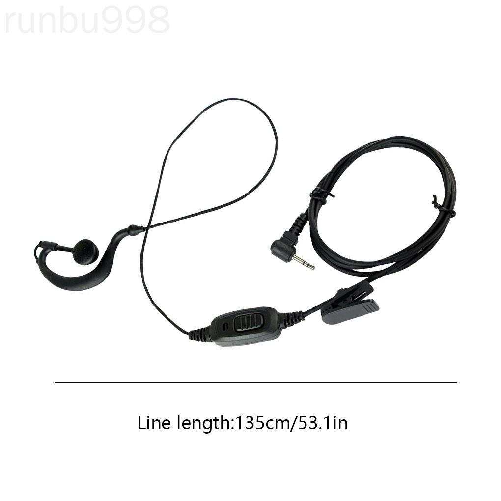 Tai nghe có mic PTT thay thế cho bộ đàm HYT/Motorola 2.5mm