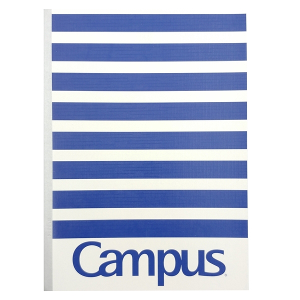 Vở Campus B5 Kẻ Ngang 80 Trang ĐL 70 Repete - Mẫu 3 - Xanh Đậm