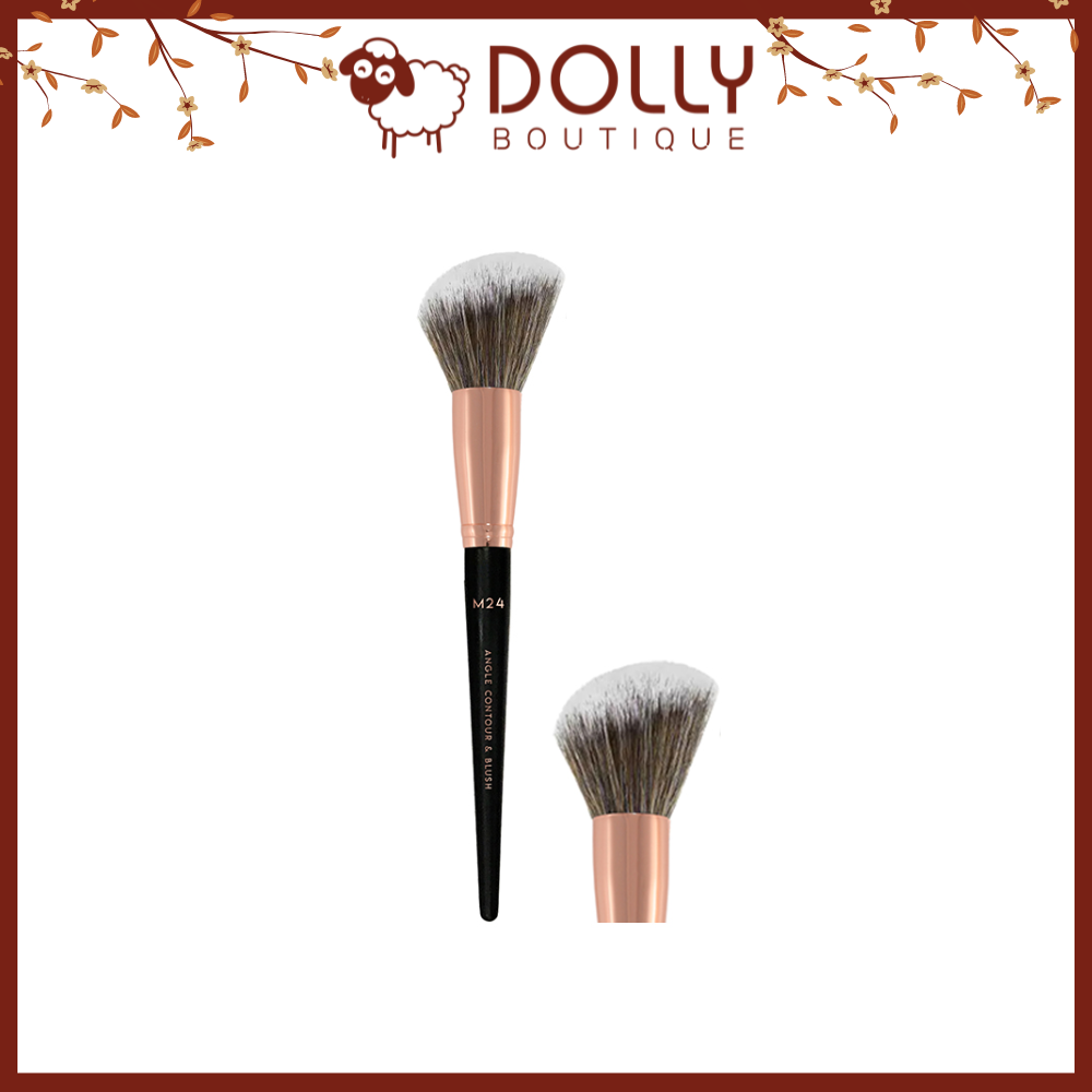 Cọ Má Đầu Xéo Vacosi Angle Contour &amp; Blush Brush - M24