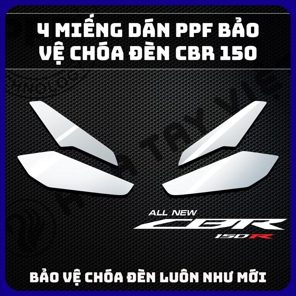 Miếng dán PPF bảo vệ CHÓA ĐÈN CBR 150 PPF chống trầy xước HONDA CBR 150R