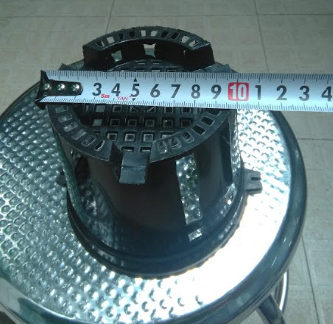 10 chậu nhựa trồng lan đk 14cm