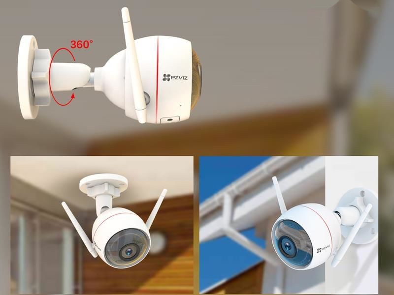 Camera IP Wifi EZVIZ C3W 720P có đèn còi - đàm thoại 2 chiều - hàng nhập khẩu