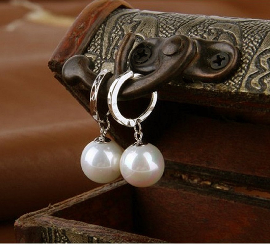 Đôi Bông tai nữ Ngọc trai siêu xinh