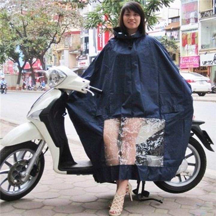 Áo Mưa Choàng Cánh Dơi Vải Dù