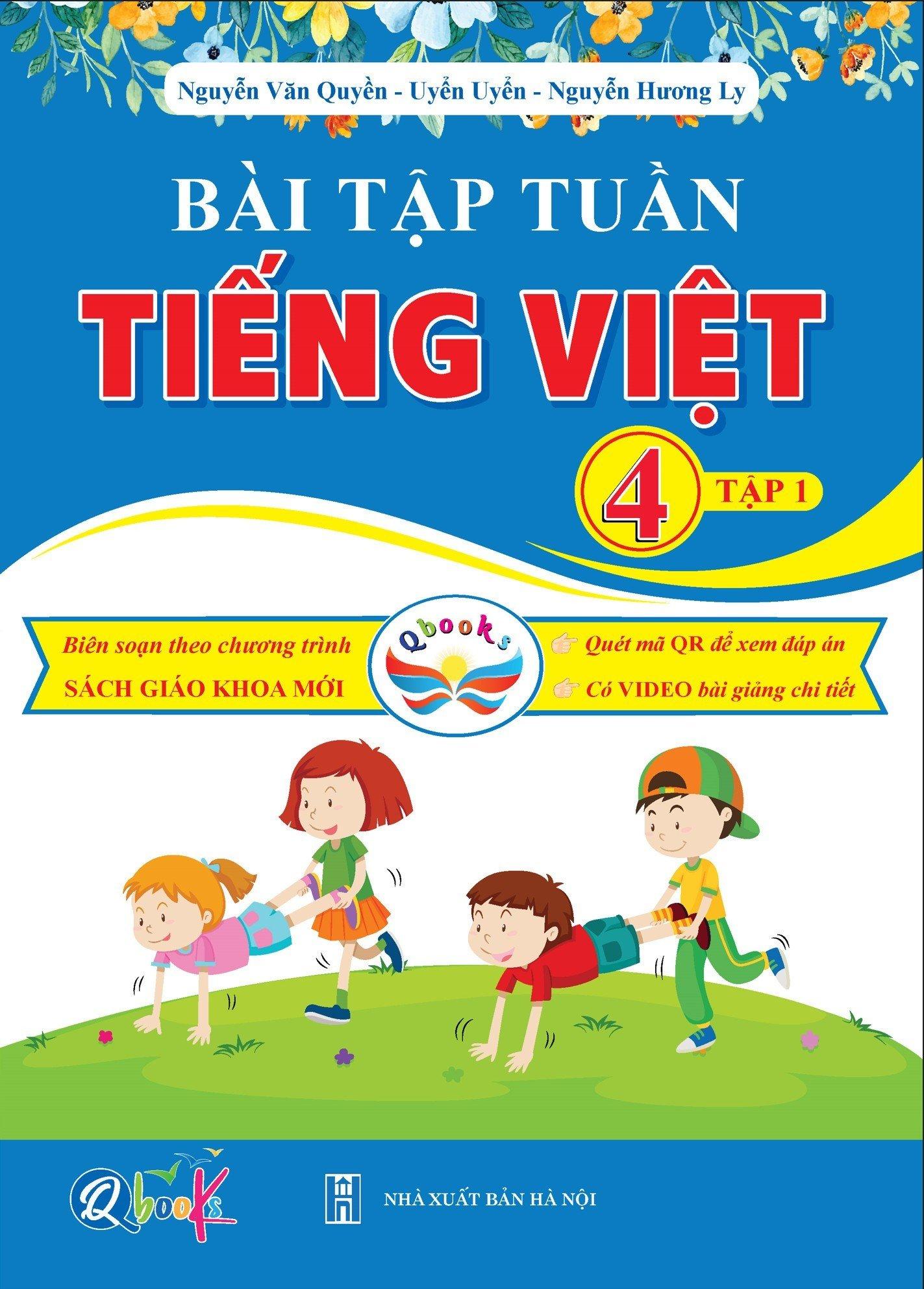 Sách Bài Tập Tuần Tiếng Việt Lớp 4 - Tập 1 - Cánh Diều  - Bản Quyền