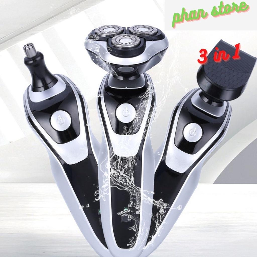 Máy cạo râu đa năng SHAVER SK1588 , máy cạo râu 3 in 1 cao cấp 2022