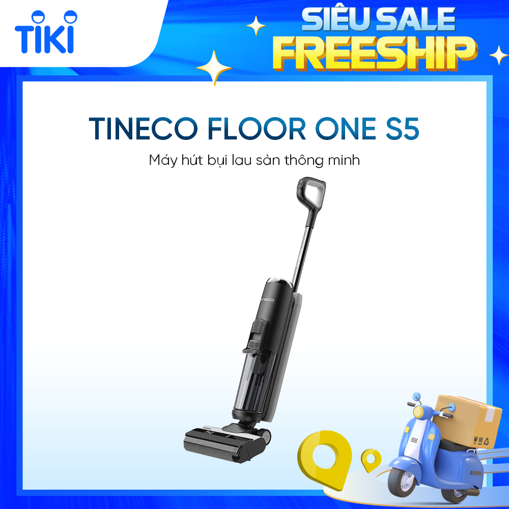 Máy Hút Bụi Lau Sàn Tineco FLOOR ONE S5_Hàng chính hãng_Bản quốc tế