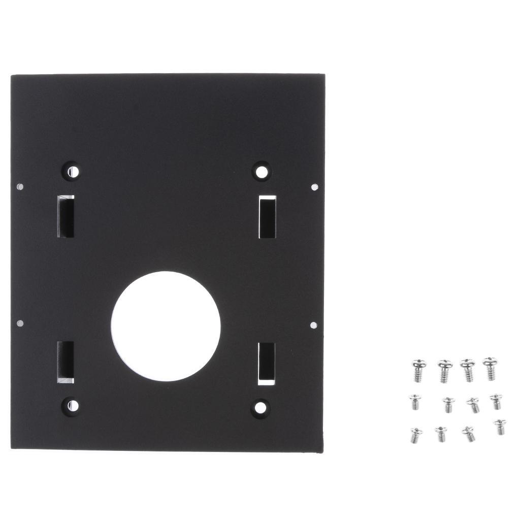 2.5" SATA Hard Drive HDD SSD Enclosure Case+ 2.5'' to 3.5'' Mounting Bracket