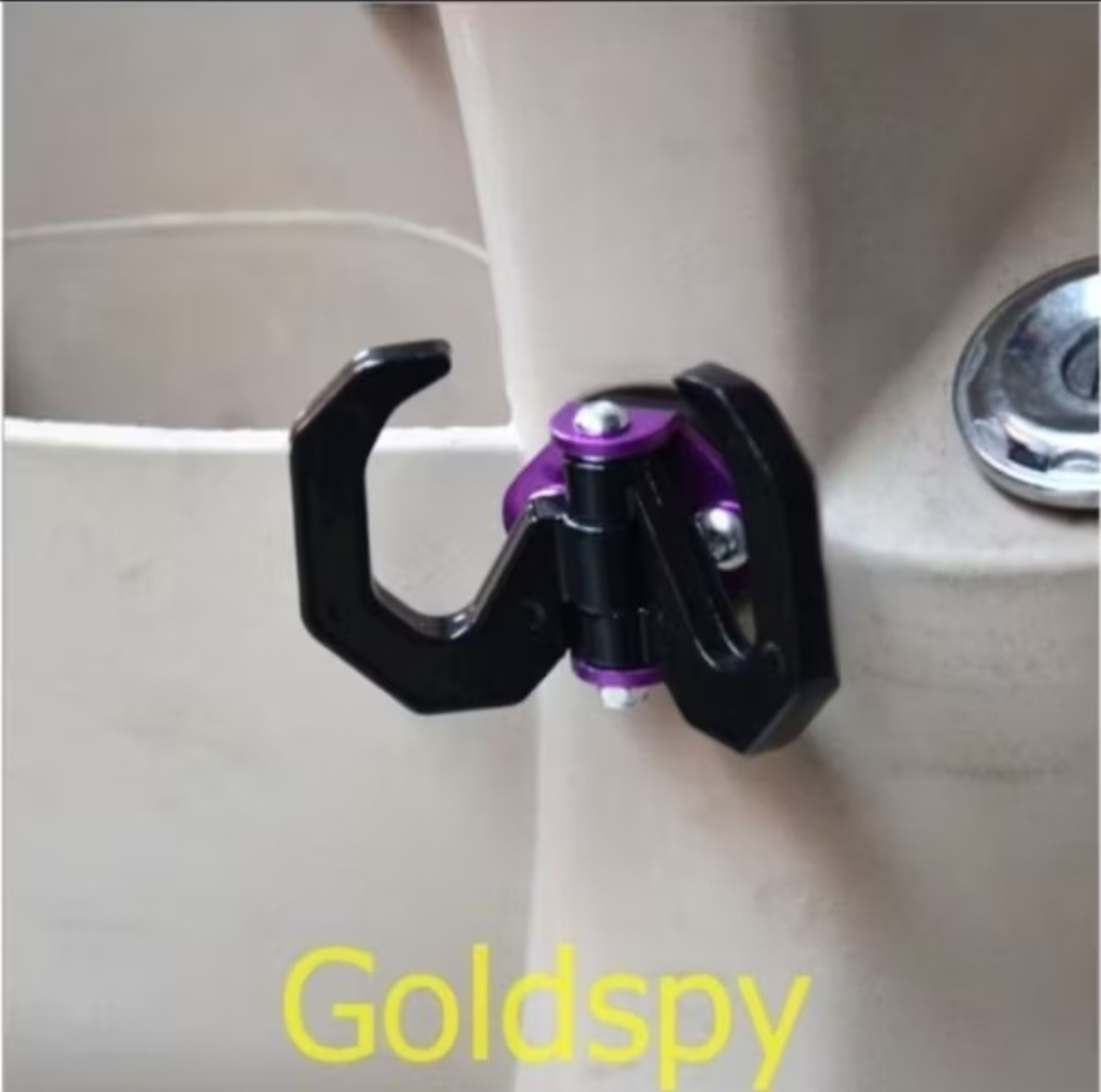 1 CÁI MÓC KHÓA TREO ĐỒ TRÊN XE MÁY CHIA 2 CỰC ĐẸP MẪU MỚI