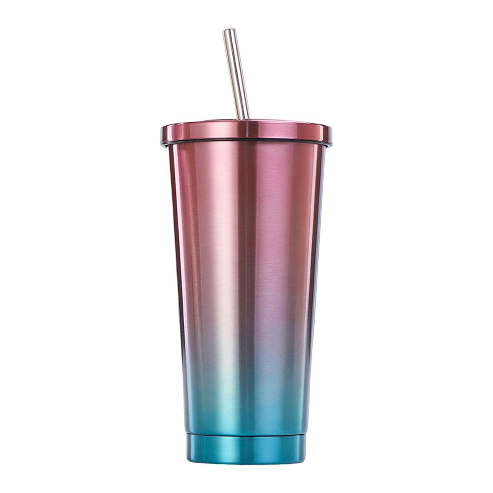 Stainless Steel Tumble with Straw Coffee Tumbler Water Jug
