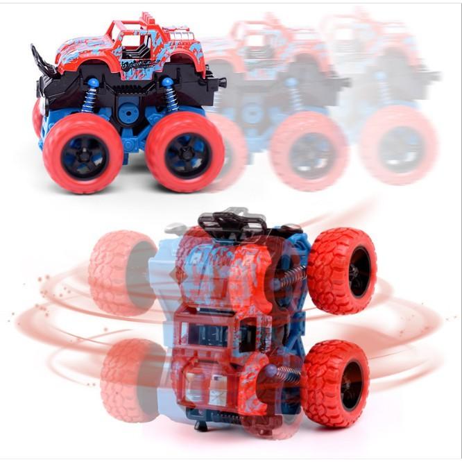 Xe ô tô địa hình Nhào Lộn chi tiết Y Như Thật Monster truck