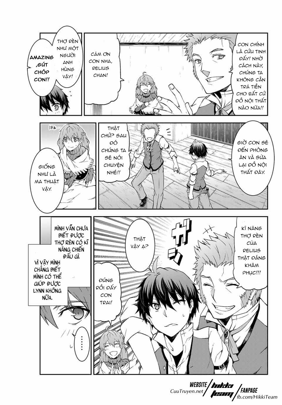 từ chức nghiệp yếu nhất trở thành "thợ rèn" mạnh nhất chapter 2 18