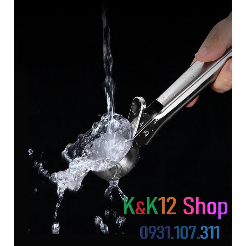 Dụng cụ múc kem, trái cây bằng inox . Muổng múc kem đa năng.