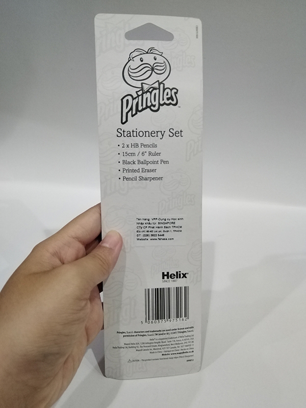 Bộ Dụng Cụ Học Sinh Pringles - Helix 899812