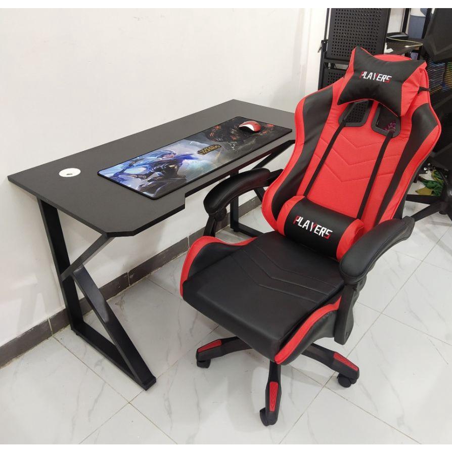 Bàn Chữ K Gaming FUFUTECH Mặt Gỗ MDF 120x60 cm Khung Chân Sắt Sơn Tĩnh Điện Chống Hoen Gỉ Tốt