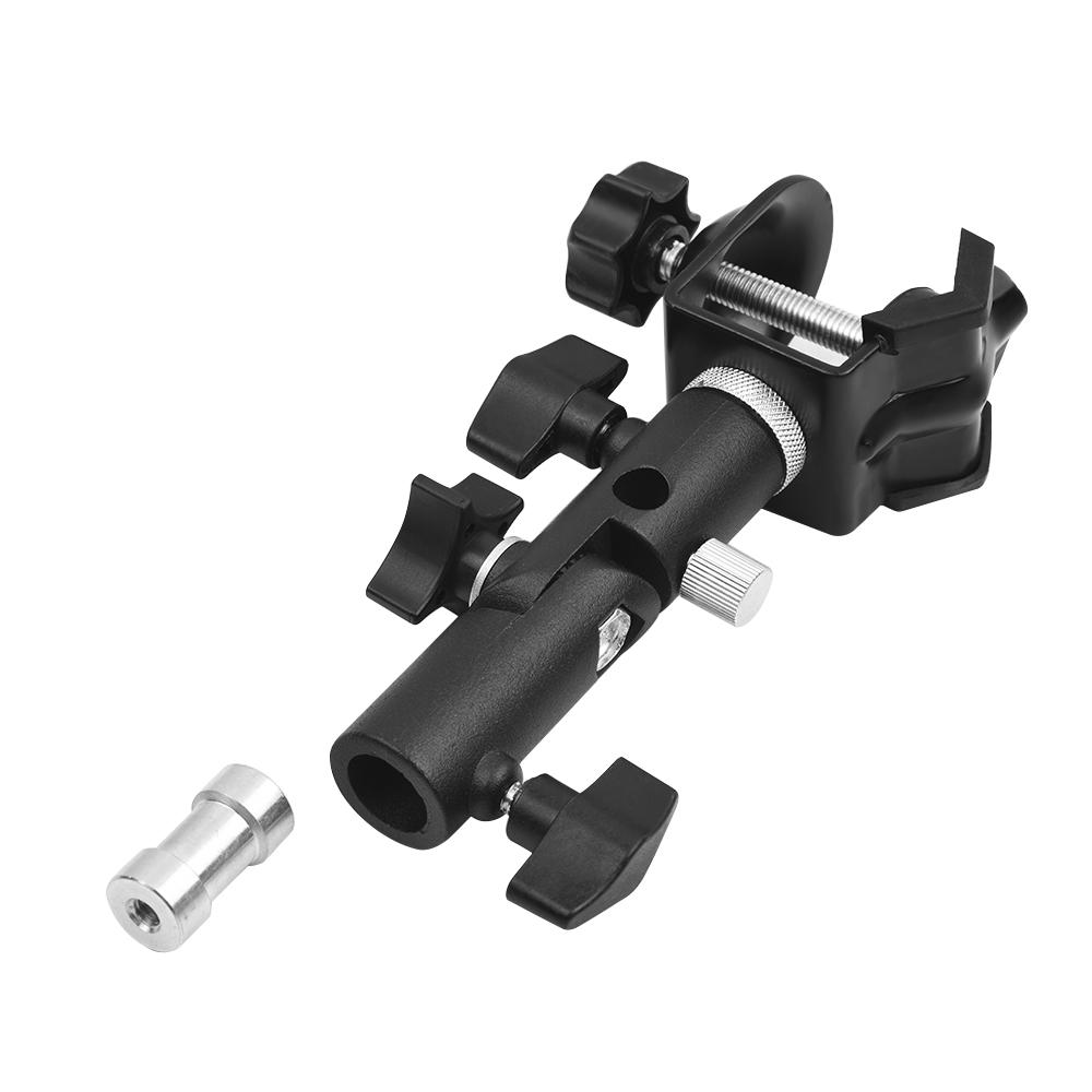 Giá đỡ Kẹp C đa chức năng với Giá đỡ phản xạ ô và 1/4 "đến 3/8"