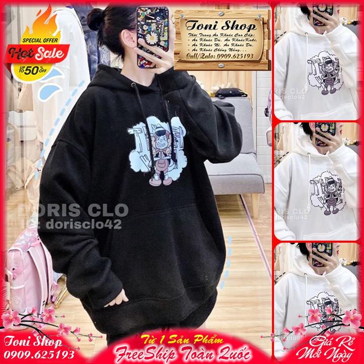 ÁO HOODIE - ÁO KHOÁC NỈ NGOẠI TAY PHỒNG