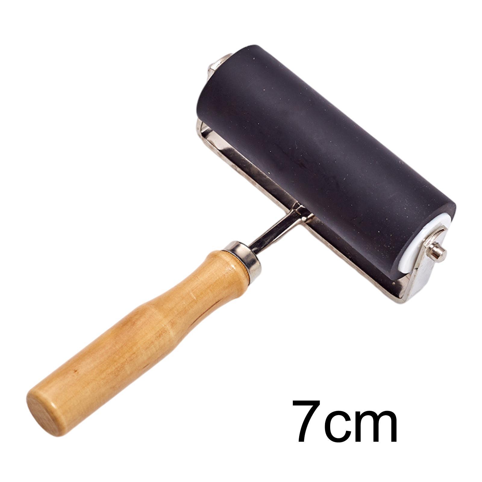 Rubber Roller Tool Construction Tool Anti Skid Crafts for Printmaking Painting Kids