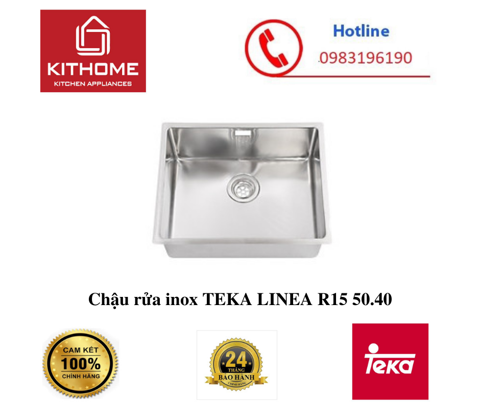 Chậu rửa inox TEKA LINEA R15 50.40