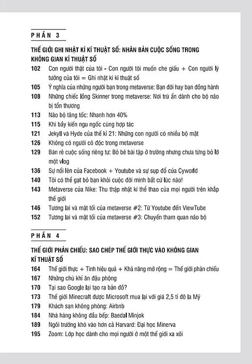 Metaverse - Vũ Trụ Kĩ Thuật Số