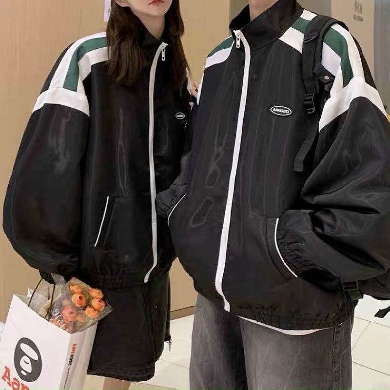 Áo khoác bomber dù unisex bóng chày form rộng Mèo Lâu nam nữ ulzzang, Áo khoác dù kiểu bomber 2 lớp thêu logo cá tính thời trang, Áo Khoác Bomber Dù Unisex Bóng Chày Form Rộng Mèo Lâu Nam Nữ Ulzzang KiuKiu, Áo Khoác Bomber Chất Liệu Kaki Chất Đẹp