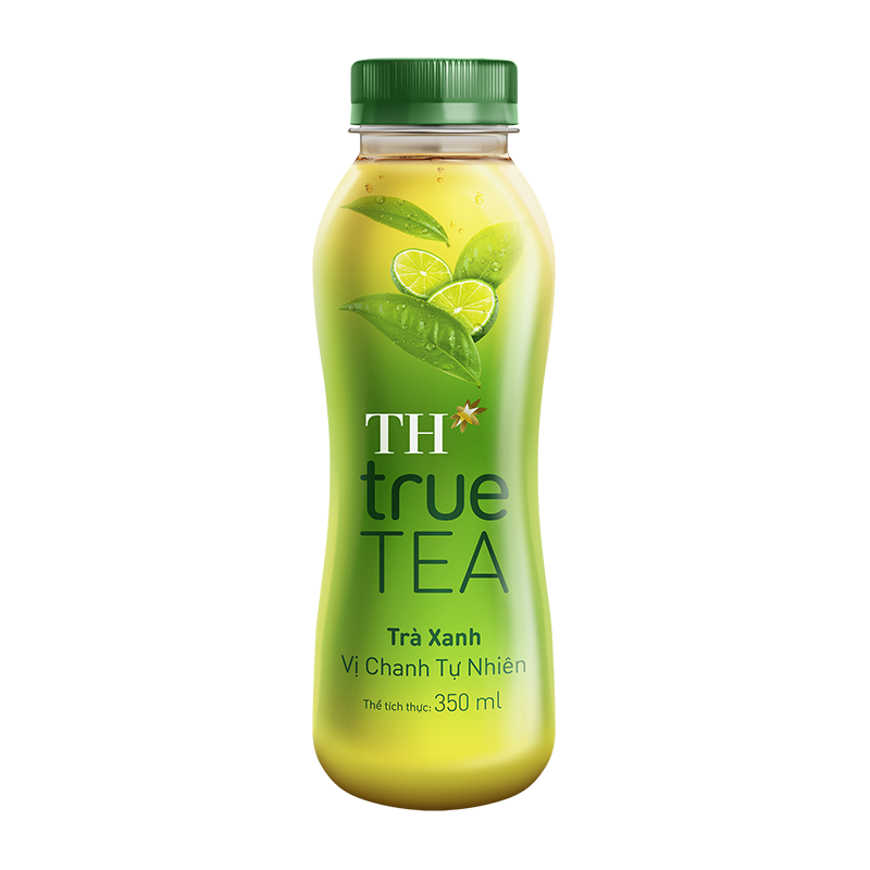 Thùng24 chai  trà xanh TH True Tea 350ml