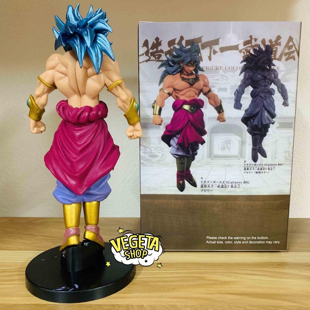 Mô hình Broly Super Saiyan God - Mô hình Dragon Ball - Broly SSJ God - Broly tóc xanh - Cao 20cm - Fullbox