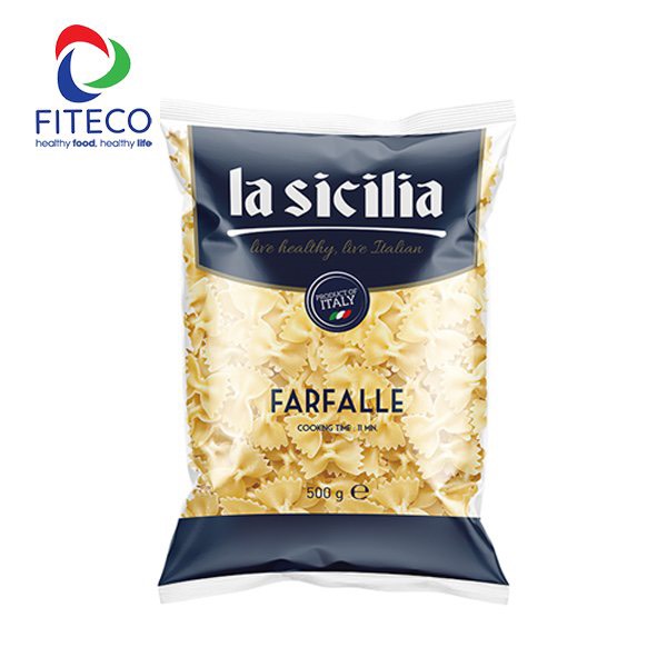 Nui nơ Farfalle Pasta La Sicilia gói 500gr