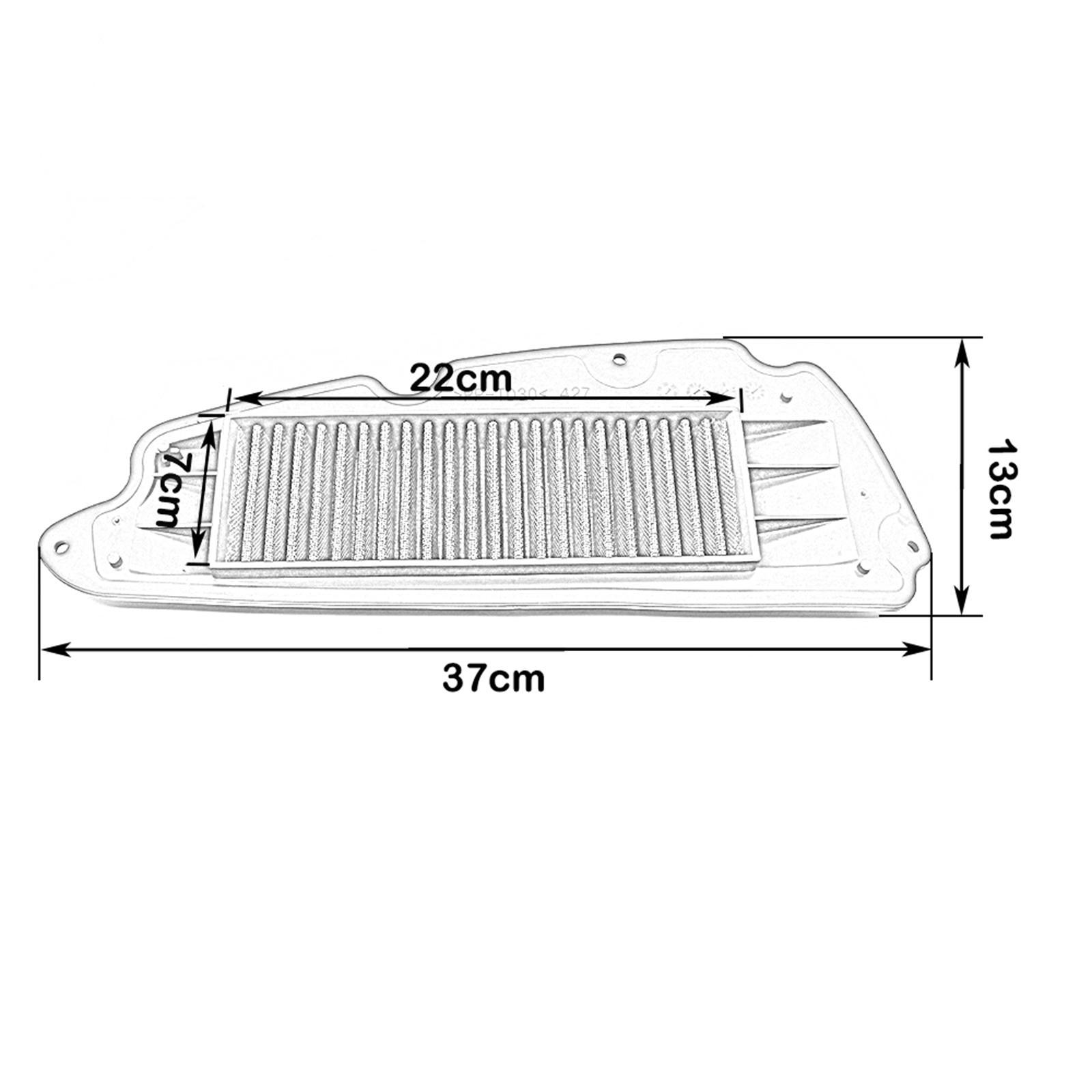 Motorcycle Air Filter Intake Cleaner Accessories P-H35SC21-01 Replacement Fits for Honda Forza 350 21-2022 Motorbike Parts Moto Supplies