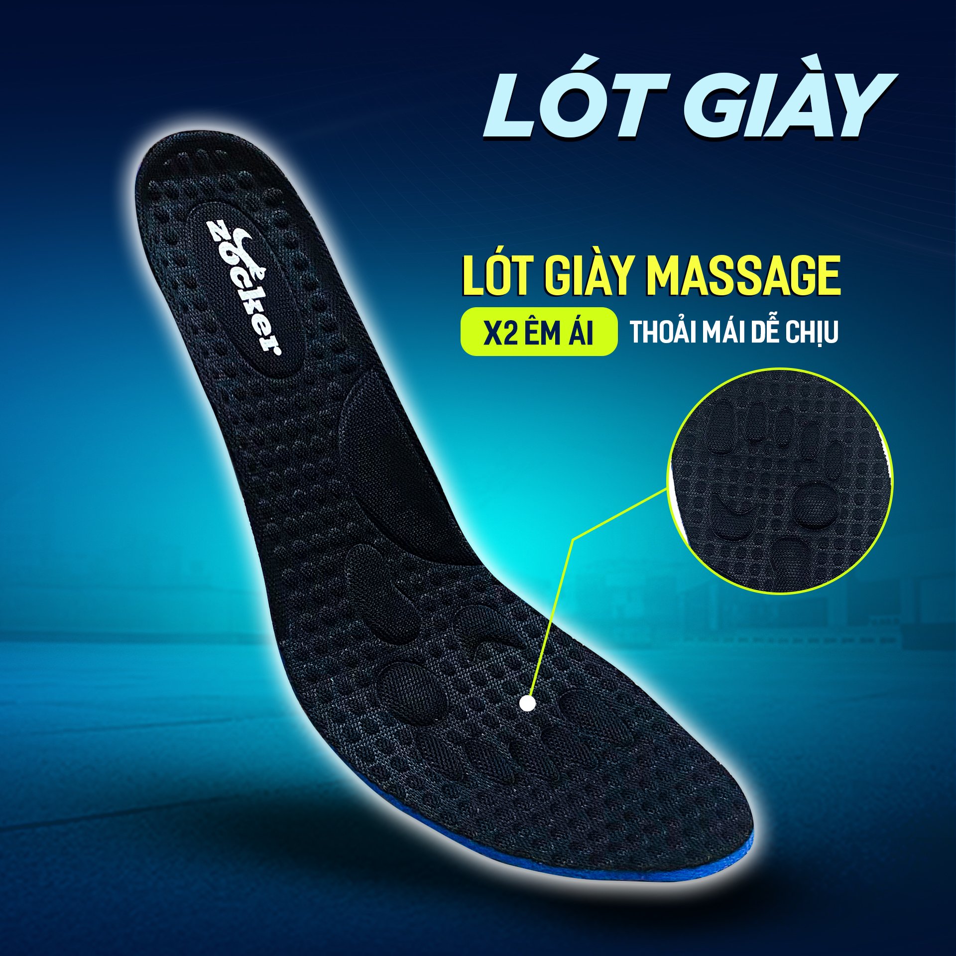 Giày Chạy Bộ Zocker Ultra Light Black - Công Nghệ Light Foam Premium Siêu Nhẹ - Siêu Êm - Siêu Nảy - Tặng kèm vệ sinh giày