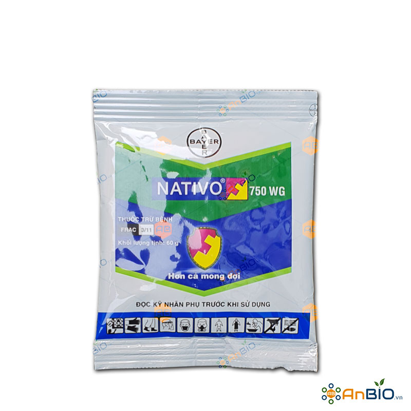 NATIVO 750WG | Đặc trị thán thư - Gói 60g