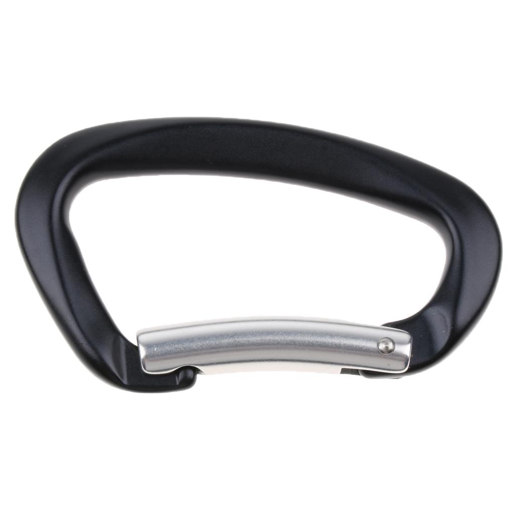12KN Spring Clip Carabiner Key Buckle For Outdoor Climbing