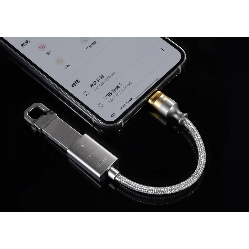 Dây OTG USB A to USB C ddHiFi TC07F Chính Hãng - Hàng Chính Hãng