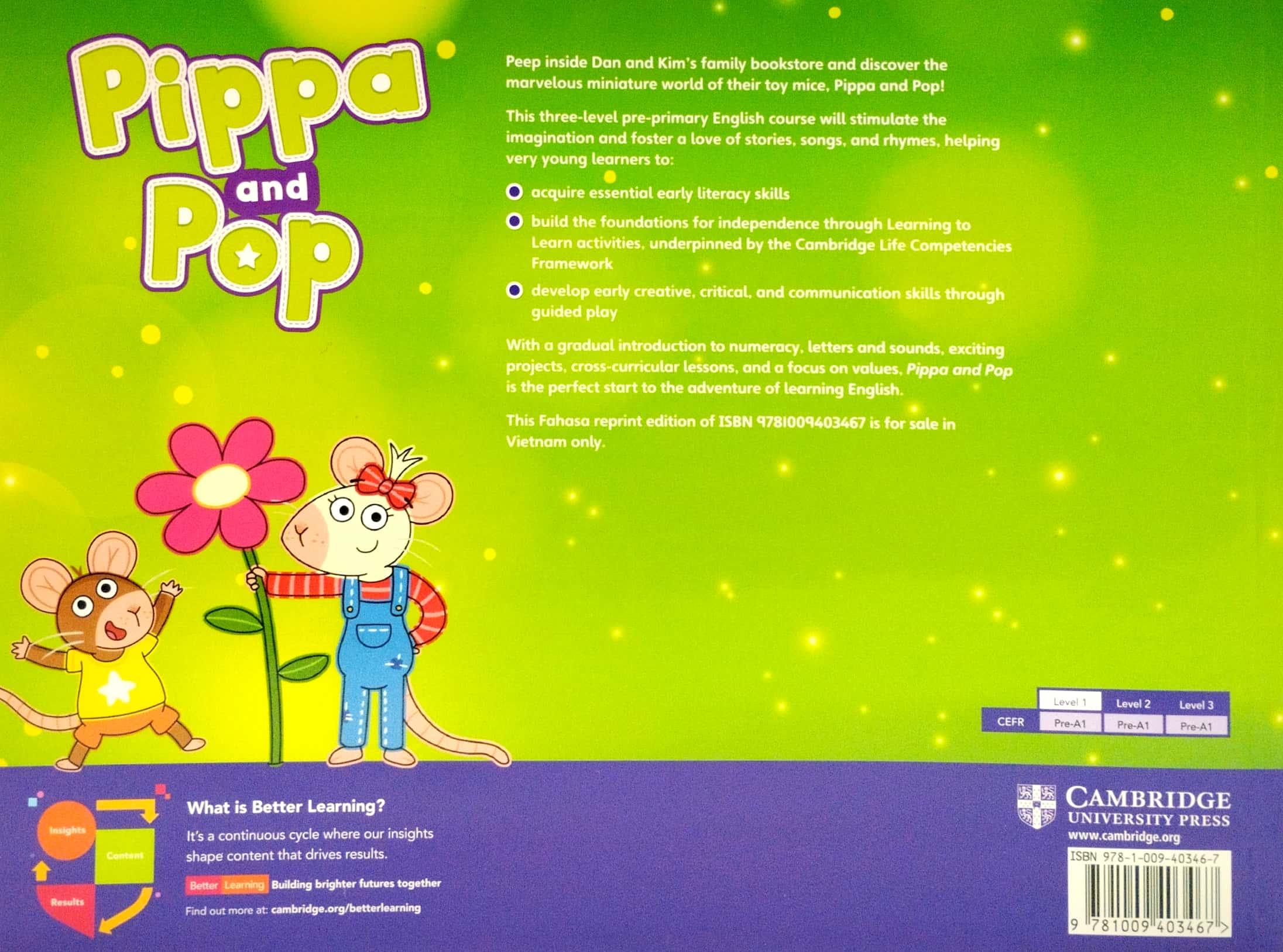 Pippa And Pop Level 1 Workbook American English