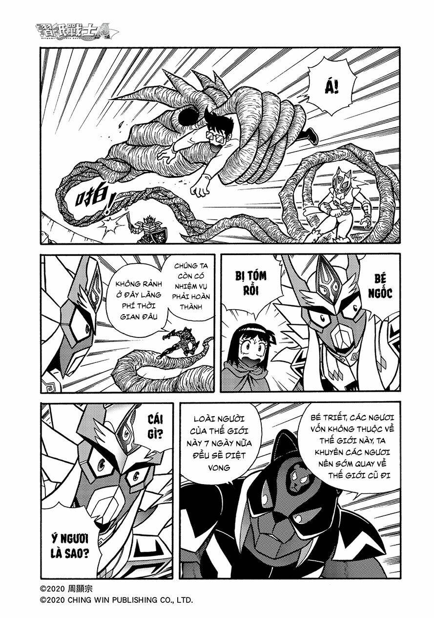 Hiệp Sĩ Giấy A chapter 18.2 11