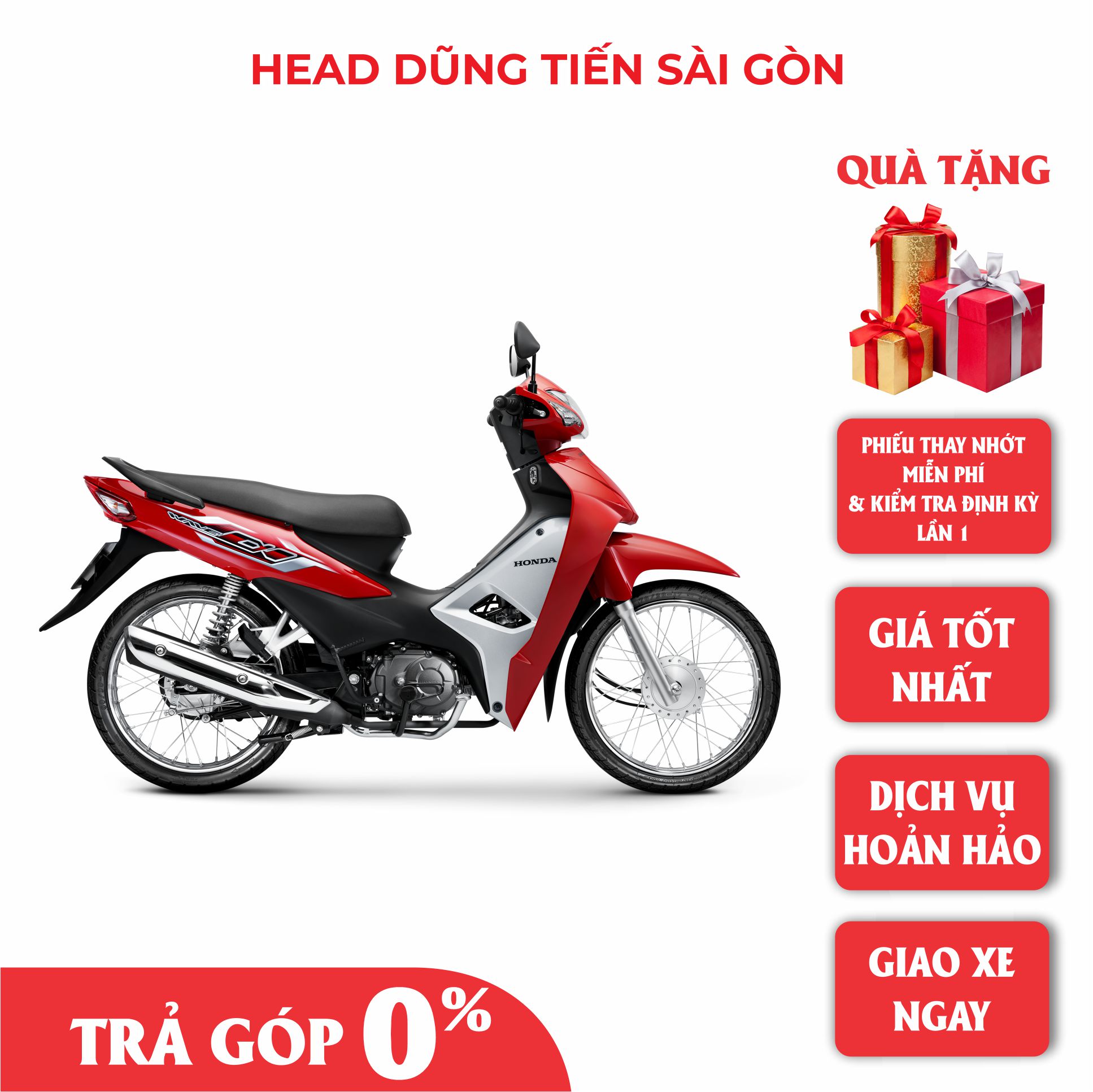 Xe Máy Honda Wave Alpha Phiên Bản Tiêu Chuẩn 2024