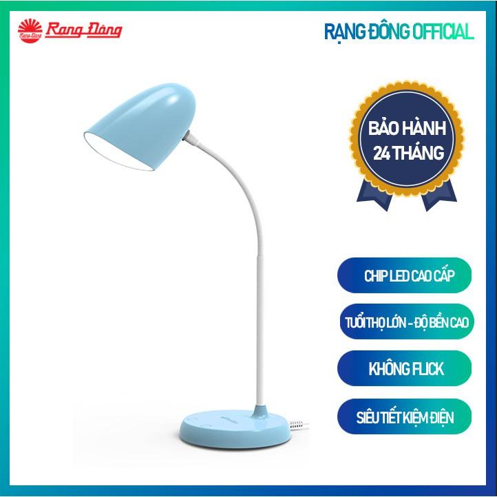 Đèn bàn bảo vệ thị lực cảm ứng và thay đổi ánh sáng Rạng Đông Model: RD-RL-38.PLUS 6W ánh sáng tự nhiên