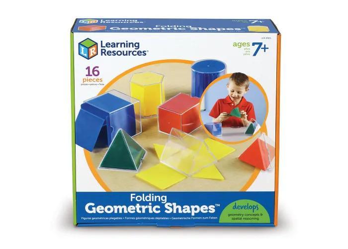 Learning Resources Bộ hình học không gian - Folding Geometric Shapes