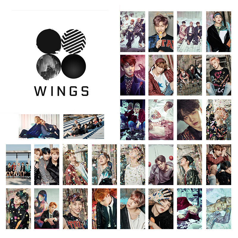Bộ 30 thẻ Lomo BTS