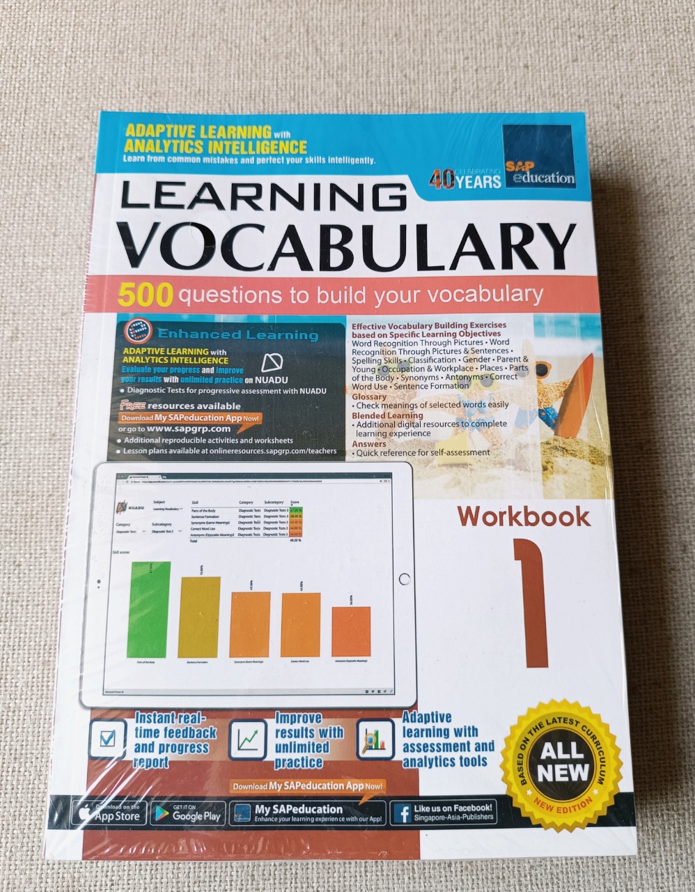 SAP Learning Vocabulary - 6 Books | Bản Nhập Khẩu