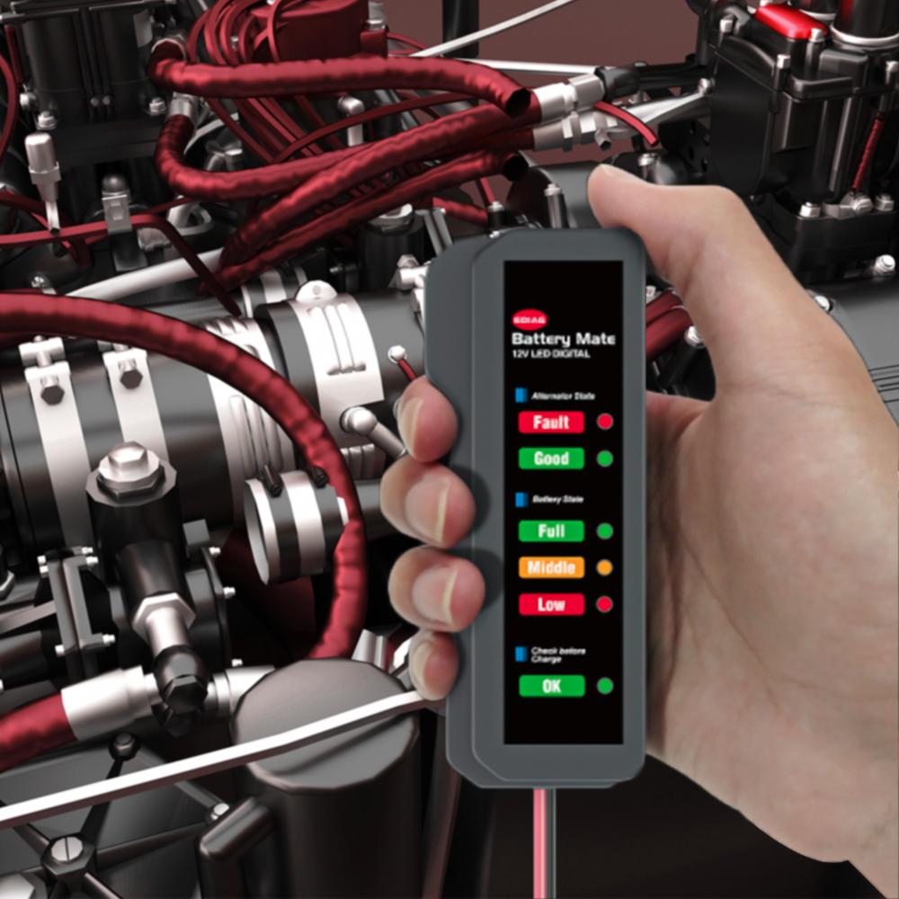 Bộ Kiểm Tra Bình Ắc Quy Tự Động 12V