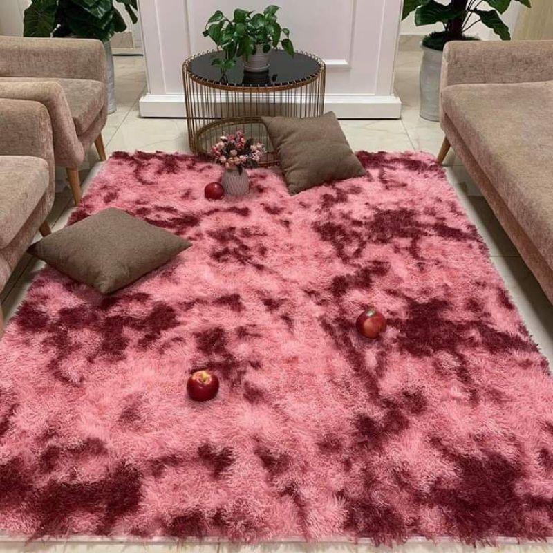 Thảm lông trải sàn trang trí nhà cửa, thảm trải cạnh giường ngủ