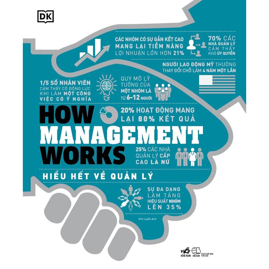 Sách Hiểu hết về quản lý How Management Works Bìa cứng - Nhã nam