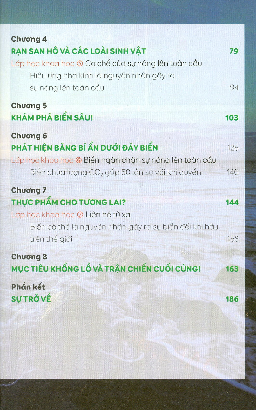 Truyện Tranh Tri Thức Khoa Học - KHỦNG HOẢNG VỀ ĐẠI DƯƠNG VÀ MÔI TRƯỜNG TOÀN CẦU