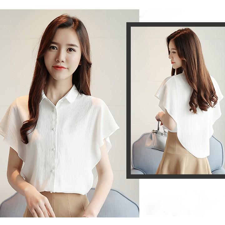 Áo sơ mi công sở nữ kiểu Hàn Quốc