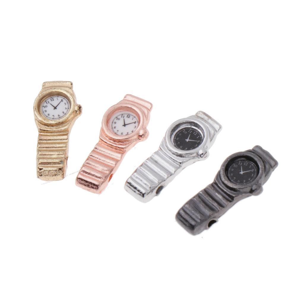 4 Pieces 1:12 Dollhouse Miniature Dollhouse Accessories Decoration