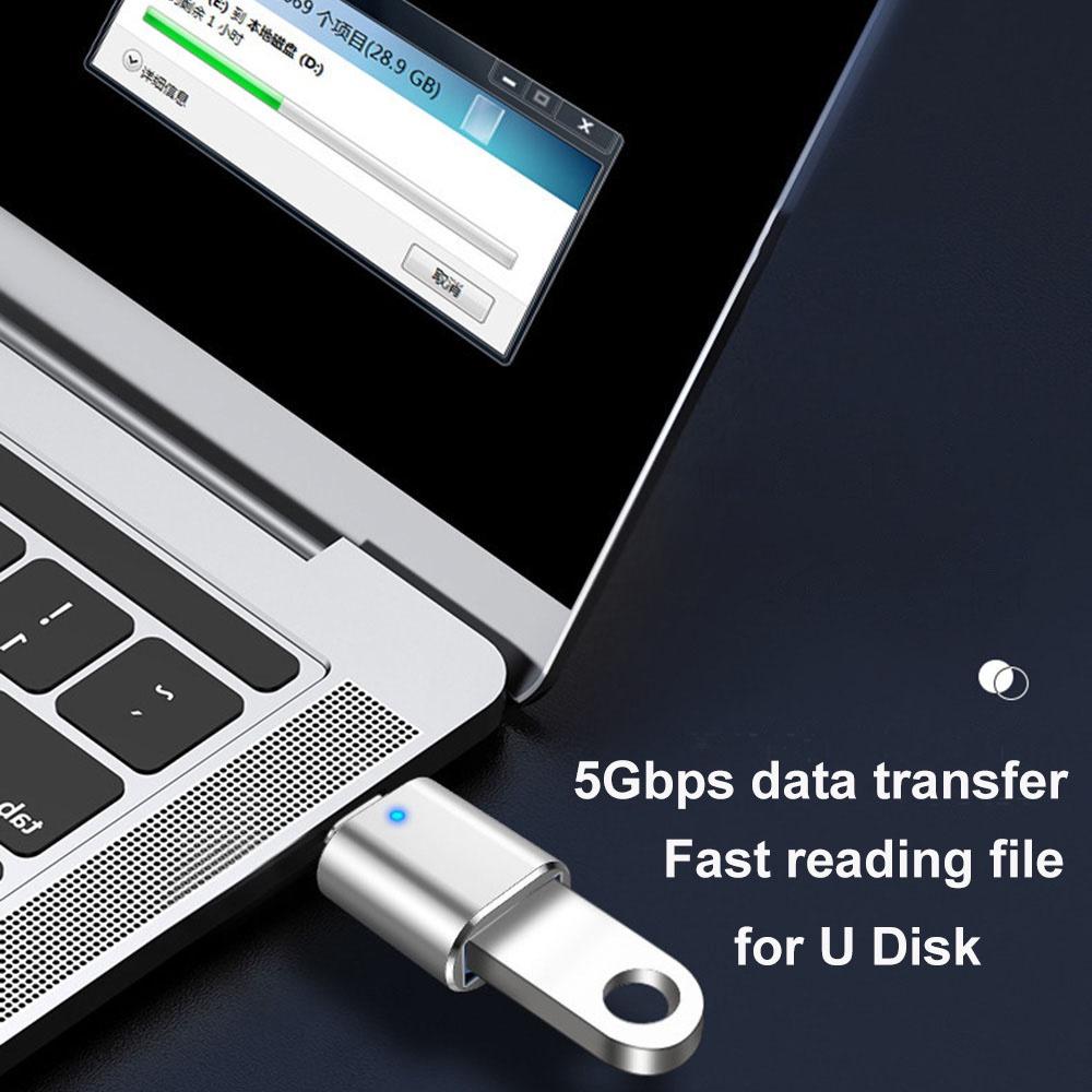 Đầu Chuyển Đổi USB 3.0 Type C Sang USB Chuyên Dụng Cho MacBook Xiaomi
