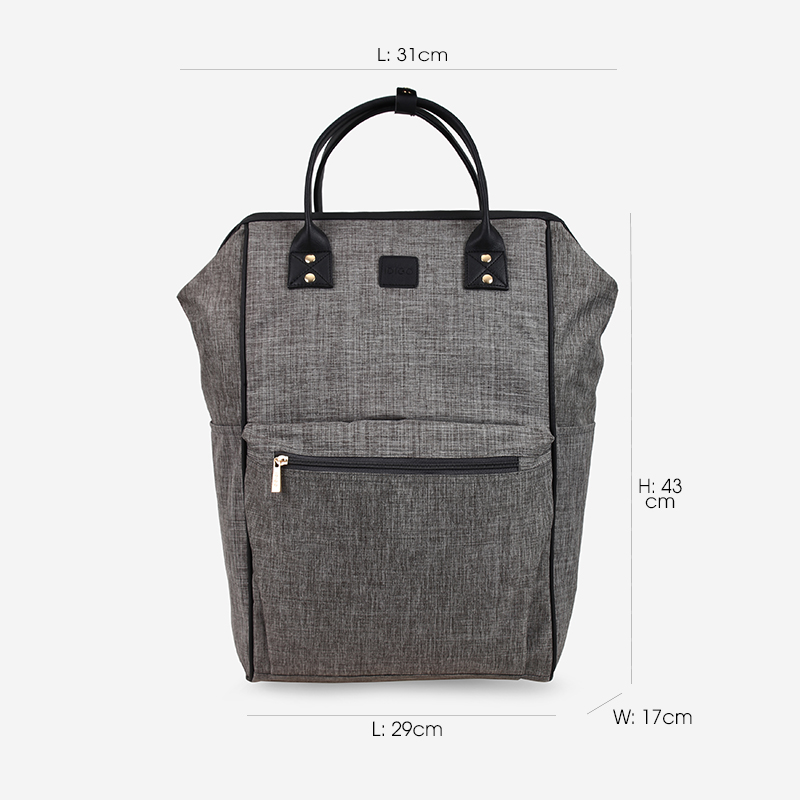 Balo du lịch unisex đa năng dáng chữ nhật IDIGO UBP2-518-00